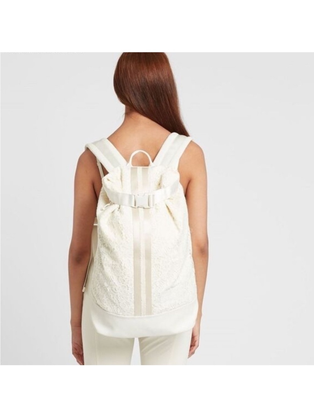 Fenty x Puma by Rihanna Cream/Off-White Lace Backpack Rare